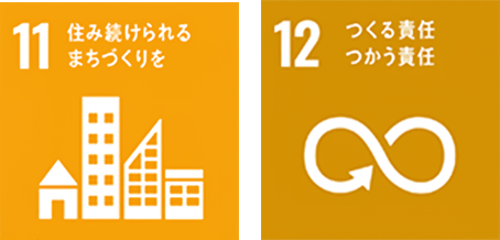 住み続けられるまちづくりを つくる責任つかう責任