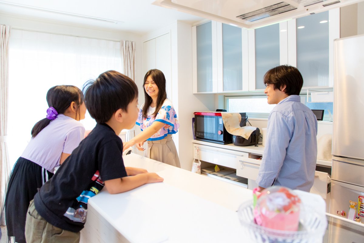 収納にこだわり尽くした子育て家族の住まい(茅ヶ崎市 A様)