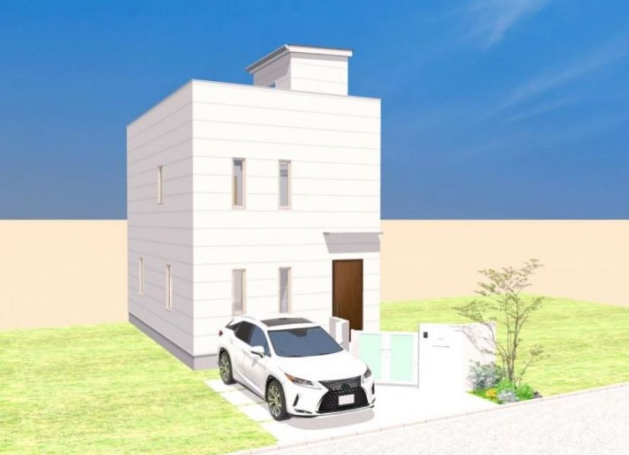 屋上庭園×暮らしやすさを追求した収納充実の間取り