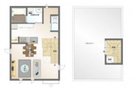屋上庭園×暮らしやすさを追求した収納充実の間取り