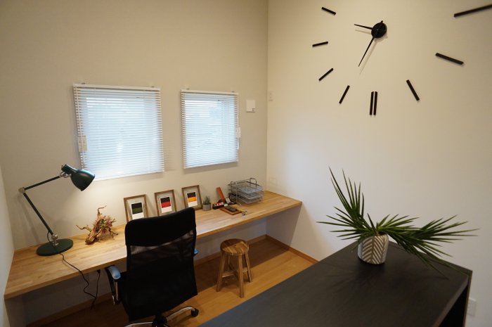 仕事を捗らせてくれるスペース。<br />
時間も気にせず、他人の目も気にならずに作業が捗るリモートワークが増えた今の時代に人気の空間です。