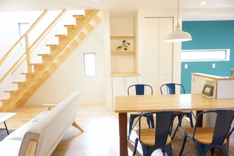 暮らし方様々な土間リビングのある間取り