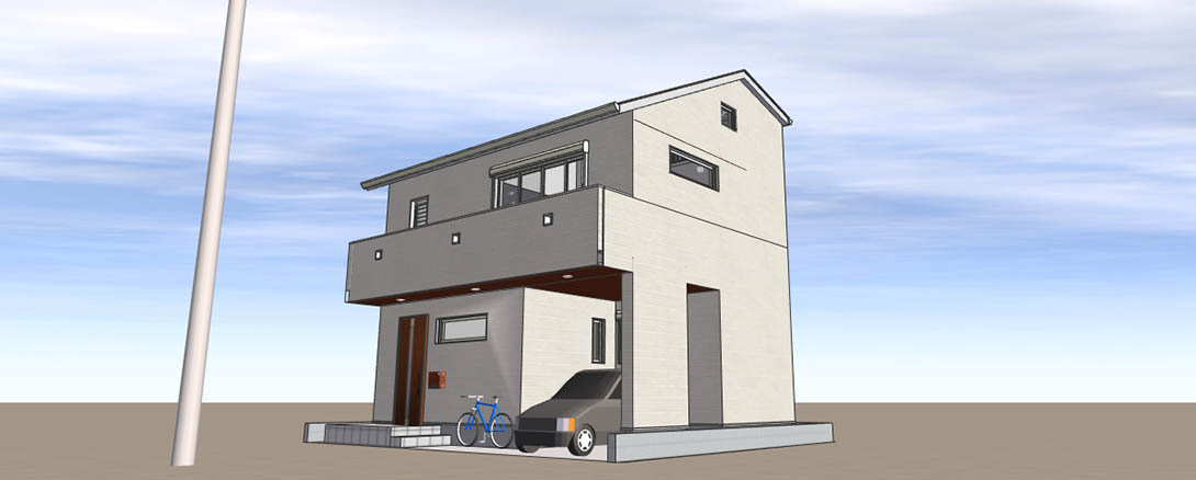 空間を最大限に有効活用２LDK+ロフト