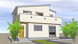 土間収納、サーフィンライフを楽しむ家