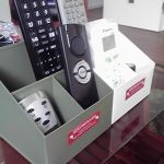 リモコン置きに最適です。