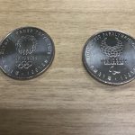 2020オリンピック記念硬貨です！