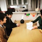 お家訪問です。