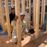 I様アパート　祝上棟