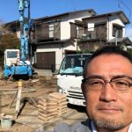 地盤改良からスタートです