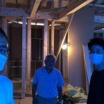 現場打合せ　I様邸ガレージハウス