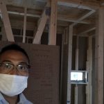 現場レポート　K様邸　上棟しました