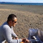 海でお雑煮です