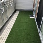 バルコニーをリニューアルです