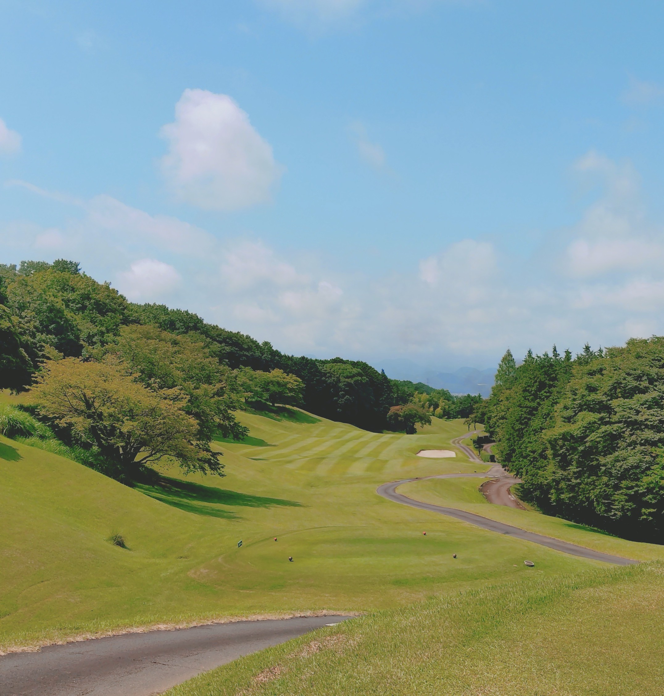 夏ゴルフ